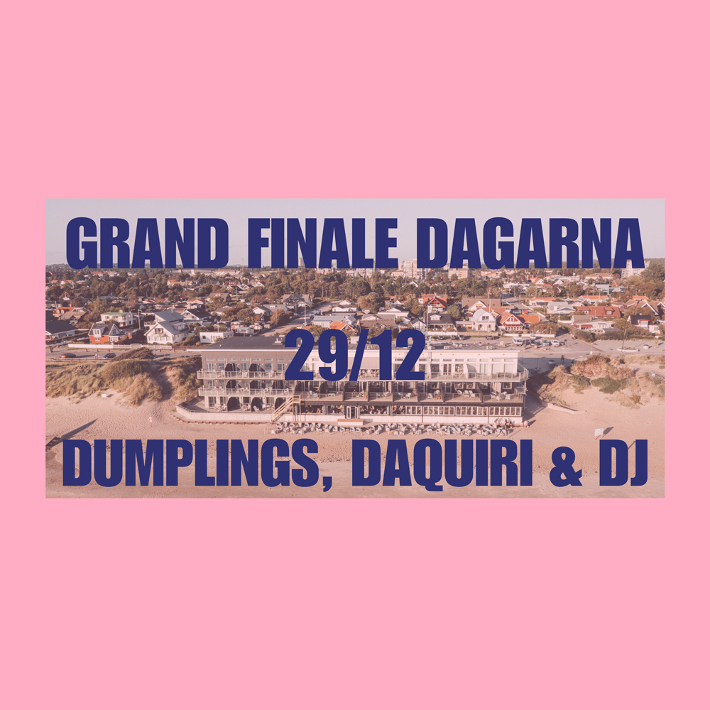 29/12 DUMPLINGS, DAQUIRI & DJ