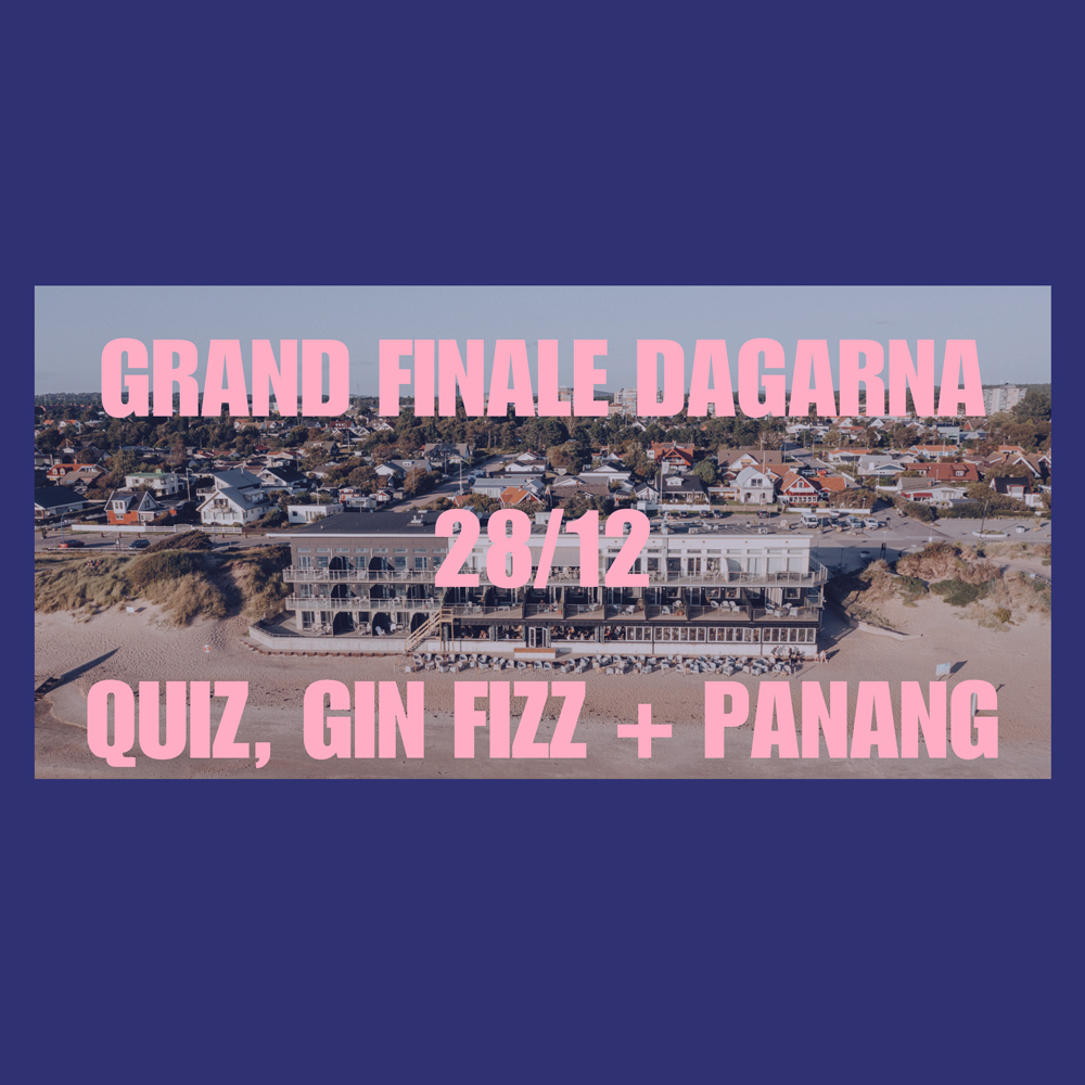 28/12 QUIZ, GIN FIZZ & PANANG!